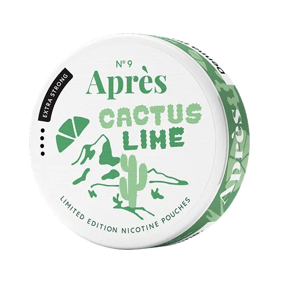 Après Cactus Lime Extra Strong - Vitt snus online - Bertil´s Snus