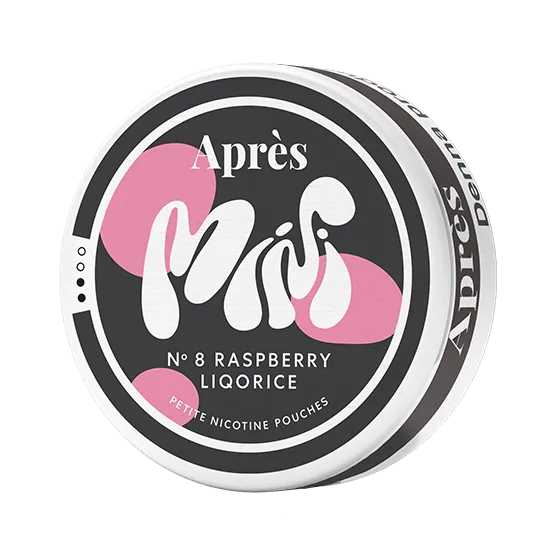 Après Raspberry Liqorice Mini - Vitt snus online - Bertil´s Snus