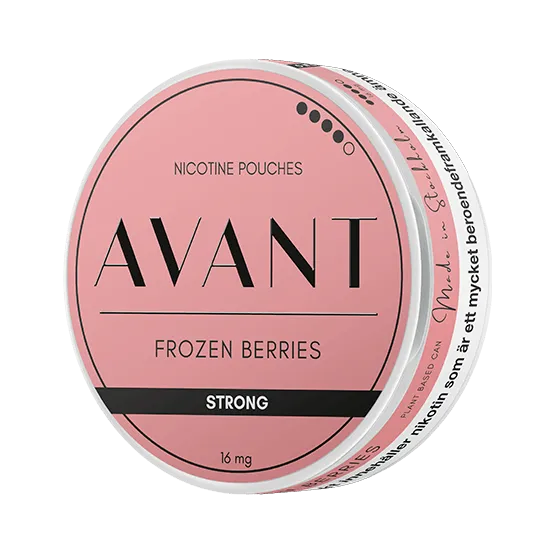 Avant Frozen Berries Strong - Vitt snus online - Bertil´s Snus