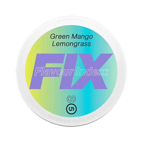 FIX Green Mango Lemongrass #5 - Vitt snus online - Bertil´s Snus