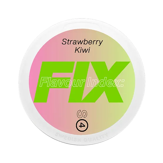 FIX Strawberry Kiwi #4 - Vitt snus online - Bertil´s Snus