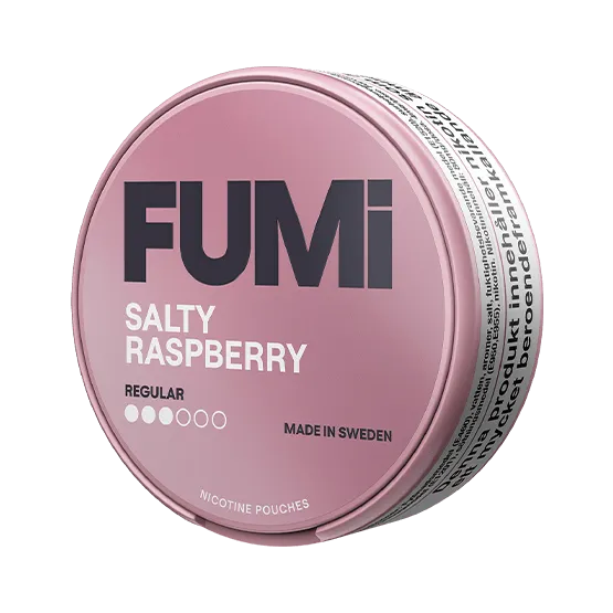 FUMi Salty Raspberry - Vitt snus online - Bertil´s Snus