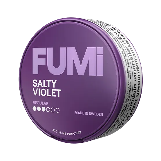 FUMi Salty Violet - Vitt snus online - Bertil´s Snus