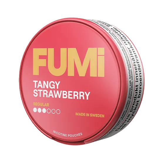 FUMi Tangy Strawberry - Vitt snus online - Bertil´s Snus