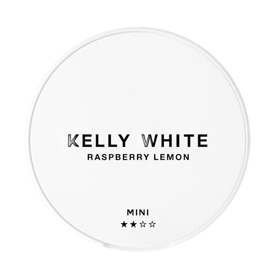 Kelly White Raspberry Lemon Mini - Vitt snus online - Bertil´s Snus