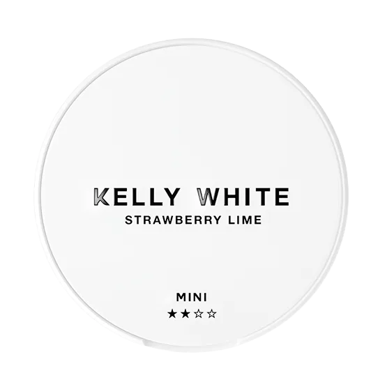 Kelly White Strawberry Lime Mini - Vitt snus online - Bertil´s Snus