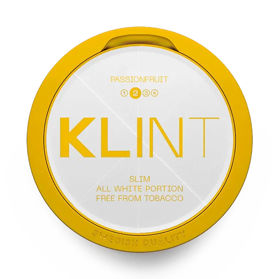 Klint Passionfruit Slim - Vitt snus online - Bertil´s Snus