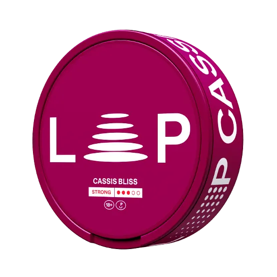 Loop Cassis Bliss Strong - Vitt snus online - Bertil´s Snus