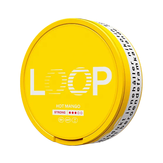 Loop Hot Mango Strong - Vitt snus online - Bertil´s Snus