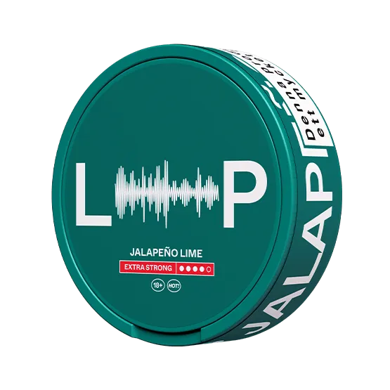 Loop Jalapeno Lime Extra Strong - Vitt snus online - Bertil´s Snus