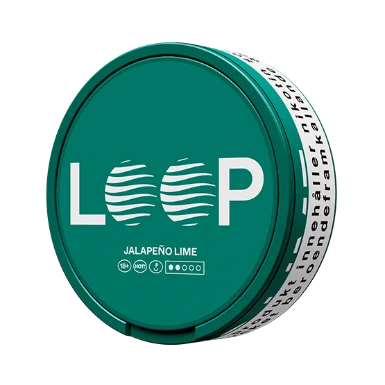 Loop Jalapeno Lime Medium - Vitt snus online - Bertil´s Snus