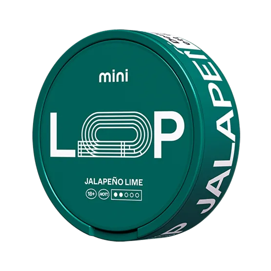 Loop Jalapeno Lime Mini - Vitt snus online - Bertil´s Snus