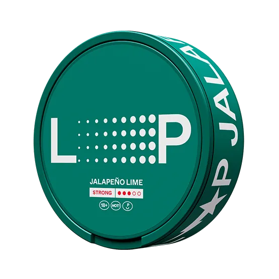 Loop Jalapeno Lime Strong - Vitt snus online - Bertil´s Snus
