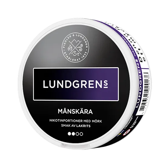 Lundgrens Månskära All White - Vitt snus online - Bertil´s Snus
