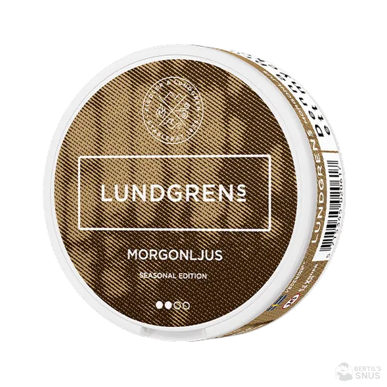 Lundgrens Morgonljus All White Limited Edition - Vitt snus online - Bertil´s Snus