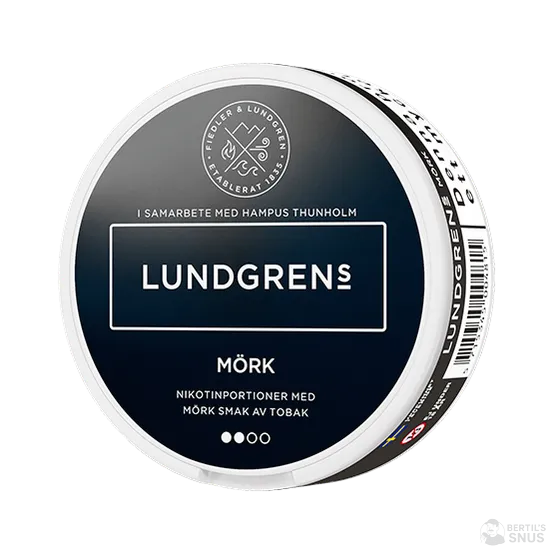 Lundgrens Mörk All White - Vitt snus online - Bertil´s Snus
