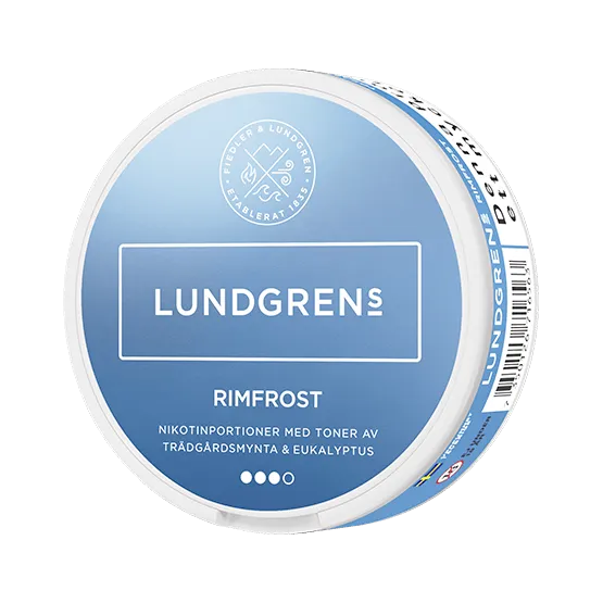 Lundgrens Rimfrost All White - Vitt snus online - Bertil´s Snus