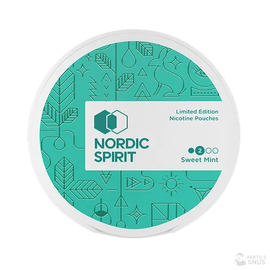 Nordic Spirit Sweet Mint - Vitt snus online - Bertil´s Snus