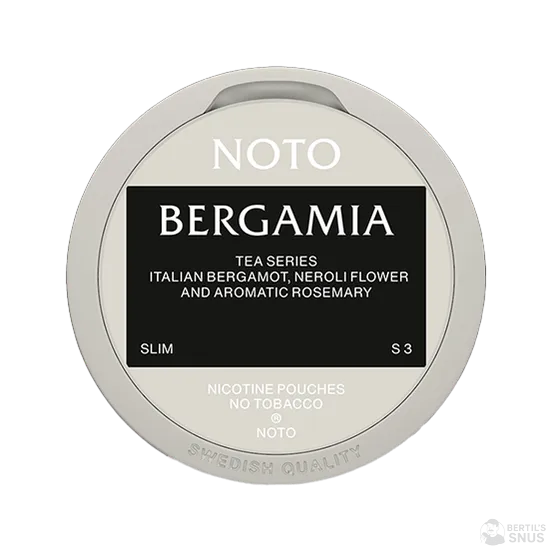 NOTO Bergamia #3 - Vitt snus online - Bertil´s Snus