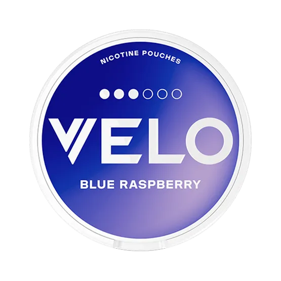 VELO Blue Raspberry - Vitt snus online - Bertil´s Snus