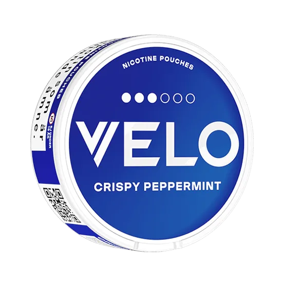 VELO Crispy Peppermint - Vitt snus online - Bertil´s Snus