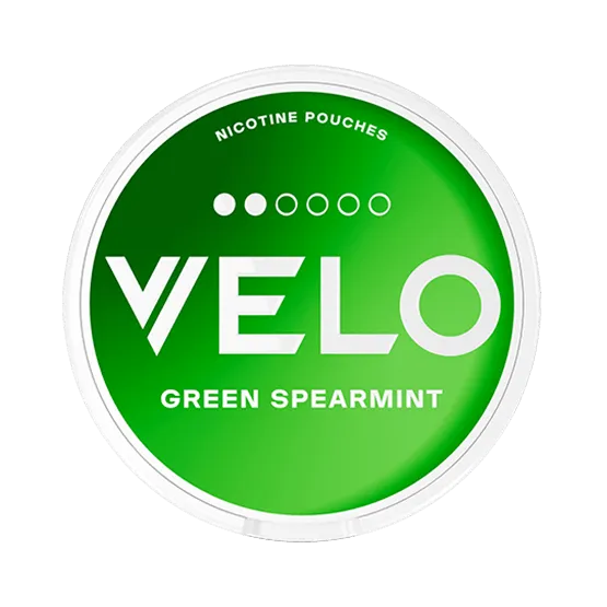 VELO Green Spearmint - Vitt snus online - Bertil´s Snus