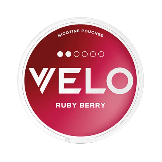 VELO Ruby Berry - Vitt snus online - Bertil´s Snus