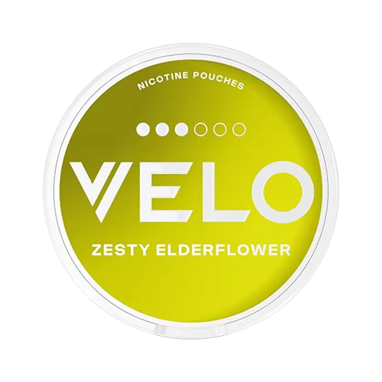 VELO Zesty Elderflower - Vitt snus online - Bertil´s Snus