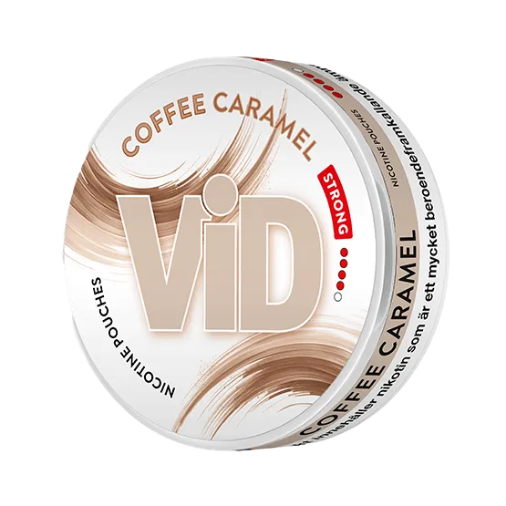 VID Coffee Caramel Slim Extra Strong - Vitt snus online - Bertil´s Snus