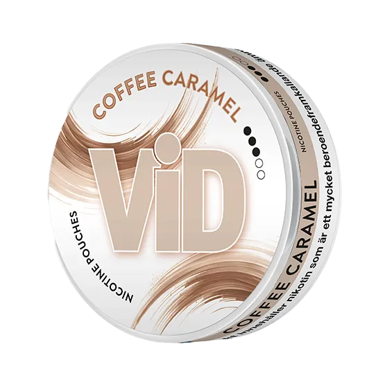 VID Coffee Caramel Slim Strong - Vitt snus online - Bertil´s Snus