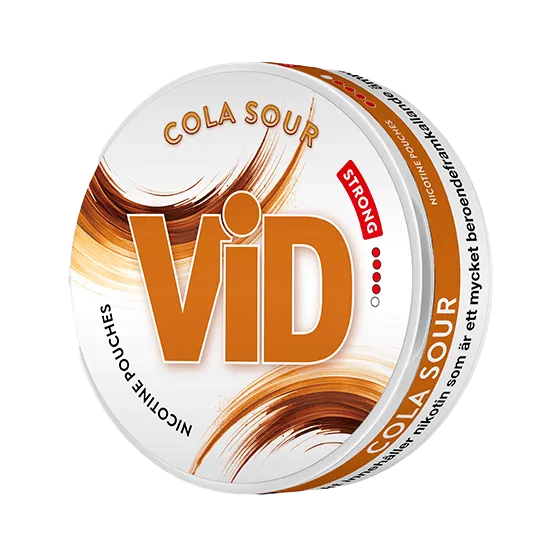 VID Cola Sour Slim Extra Strong - Vitt snus online - Bertil´s Snus