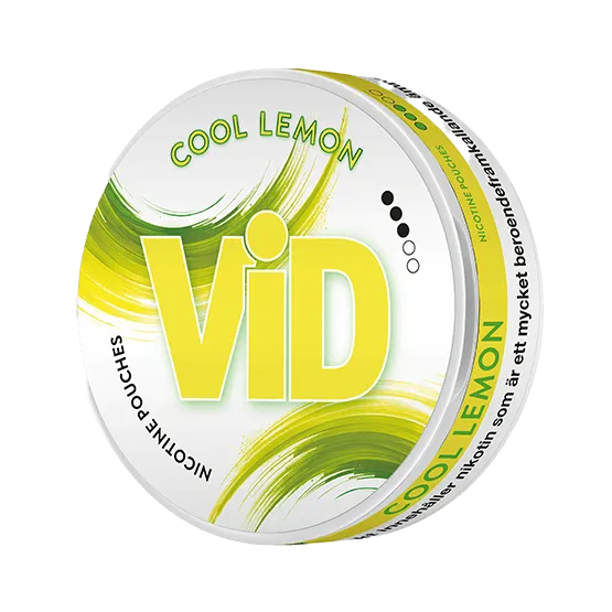 VID Cool Lemon Slim Strong - Vitt snus online - Bertil´s Snus