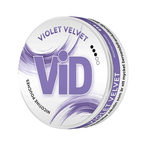 VID Violet Velvet Slim Strong - Vitt snus online - Bertil´s Snus