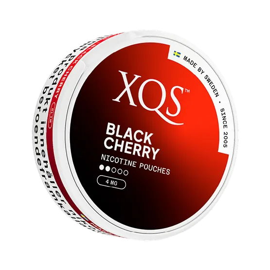 XQS Black Cherry Slim - Vitt snus online - Bertil´s Snus