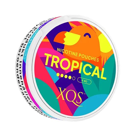 XQS Tropical Slim Strong - Vitt snus online - Bertil´s Snus