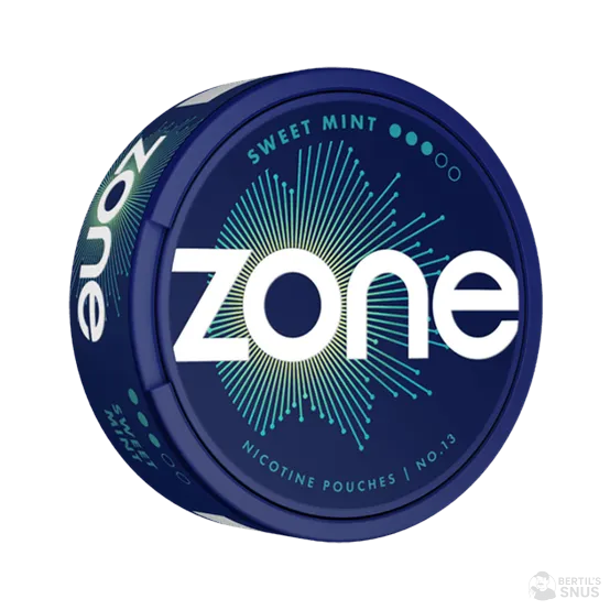 ZONE No13 Sweet Mint Strong - Vitt snus online - Bertil´s Snus