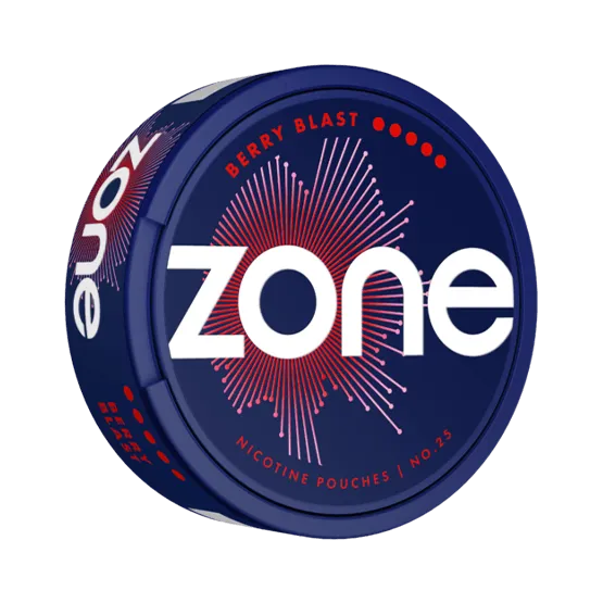 ZONE No25 Berry Blast Ultra Strong - Vitt snus online - Bertil´s Snus