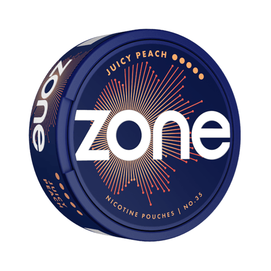 ZONE No35 Juicy Peach Ultra Strong - Vitt snus online - Bertil´s Snus