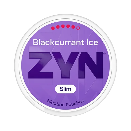 ZYN Blackcurrant Ice Slim S5 - Vitt snus online - Bertil´s Snus