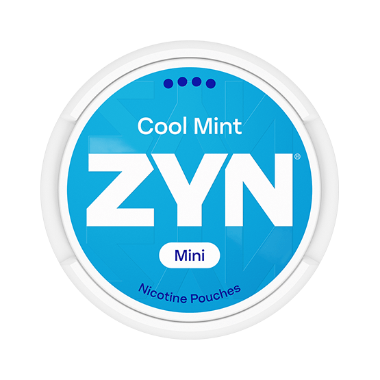 ZYN Cool Mint Mini S4 - Vitt snus online - Bertil´s Snus