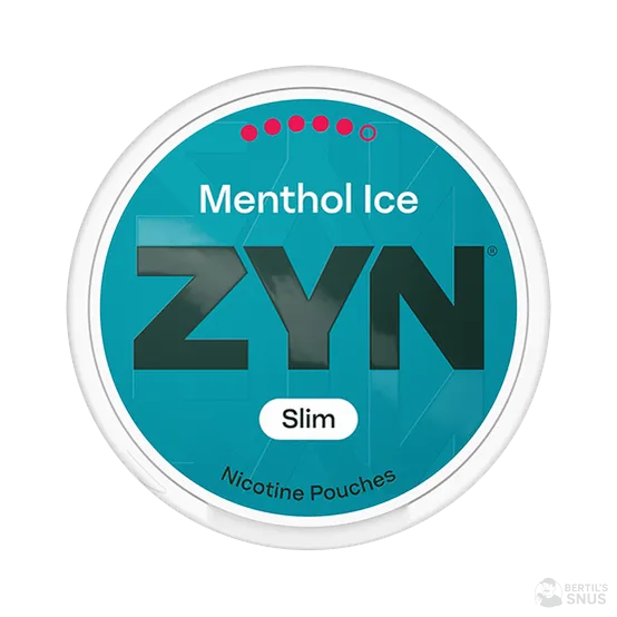 ZYN Menthol Ice Slim S5 - Vitt snus online - Bertil´s Snus