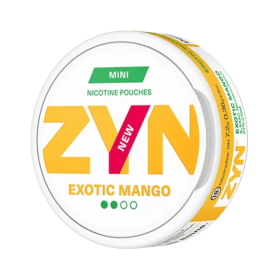 ZYN Mini Exotic Mango - Vitt snus online - Bertil´s Snus