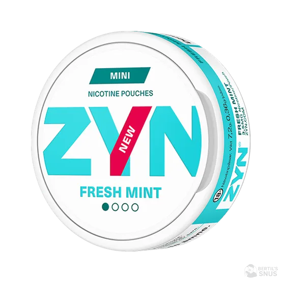 ZYN Mini Fresh Mint - Vitt snus online - Bertil´s Snus