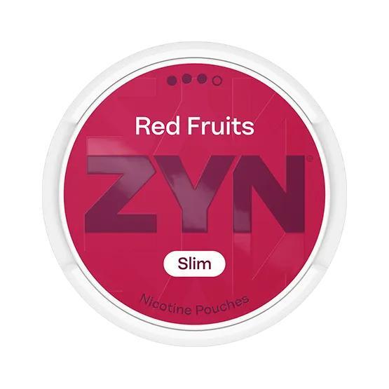 ZYN Red Fruits Slim S3 - Vitt snus online - Bertil´s Snus