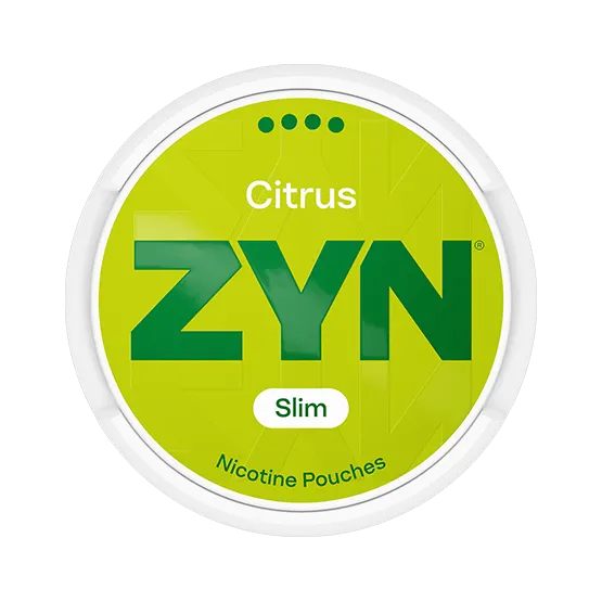 ZYN Slim Citrus Extra Strong - Vitt snus online - Bertil´s Snus
