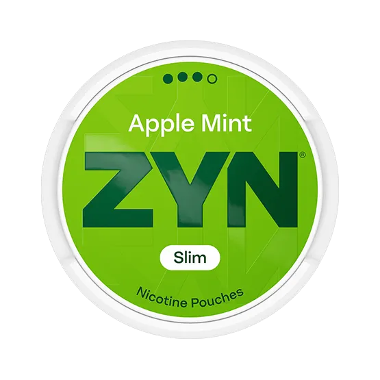 ZYN Slim Strong Apple Mint - Vitt snus online - Bertil´s Snus