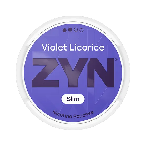 ZYN Violet Licorice Slim S2 - Vitt snus online - Bertil´s Snus