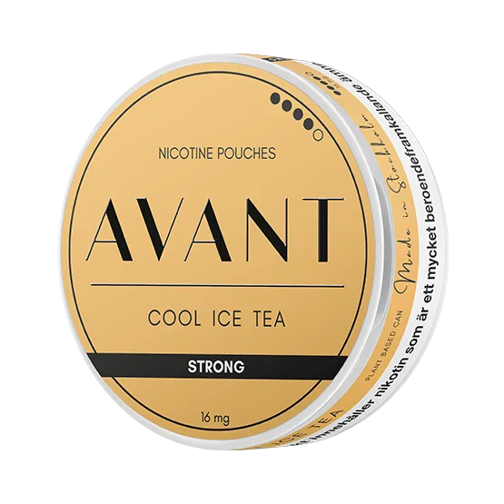 Avant Cool Ice Tea Strong - Vitt snus online - Bertil´s Snus