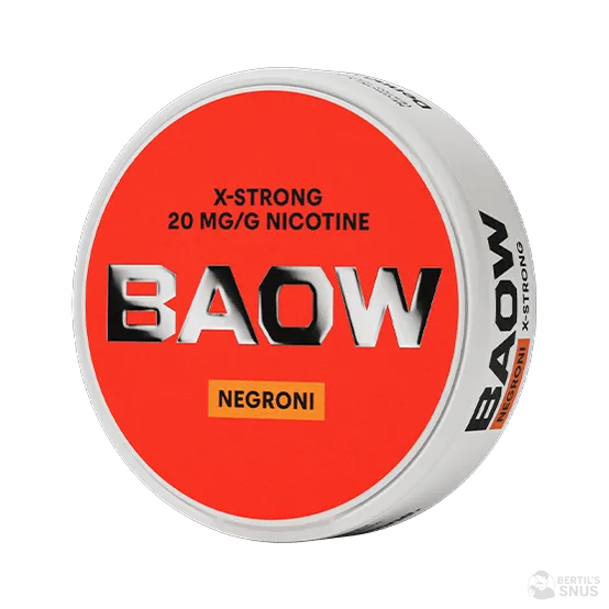 BAOW Negroni - Vitt snus online - Bertil´s Snus