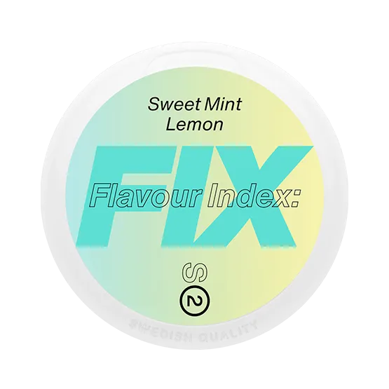 FIX Sweet Mint Lemon #2 - Vitt snus online - Bertil´s Snus